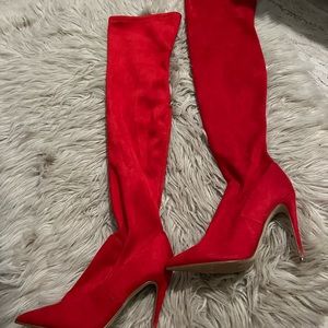 Vicky over the knee boot